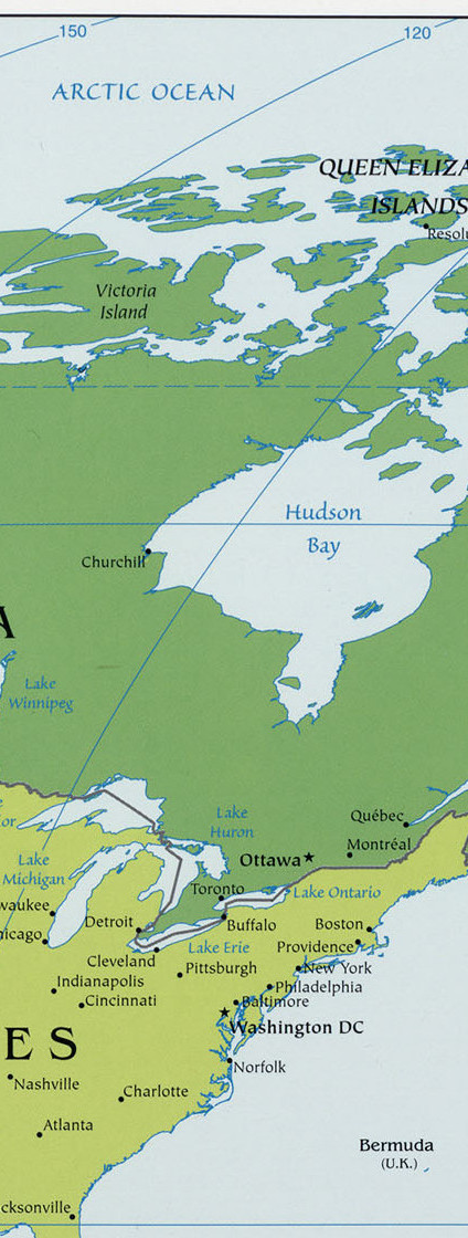 Canada, The Caribbean, and The United States